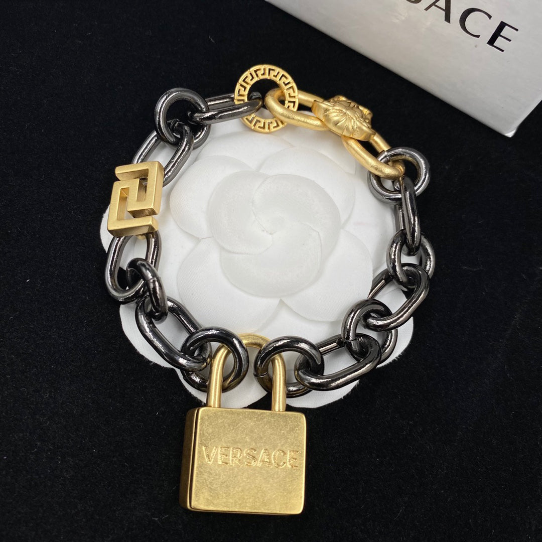 Dior Lock Pendant Colorblock Bracelet – Luxury Jewelry – product image 2