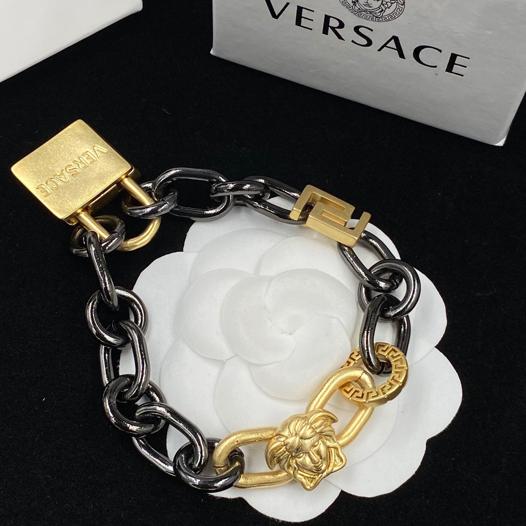 Dior Lock Pendant Colorblock Bracelet – Luxury Jewelry – product image 3