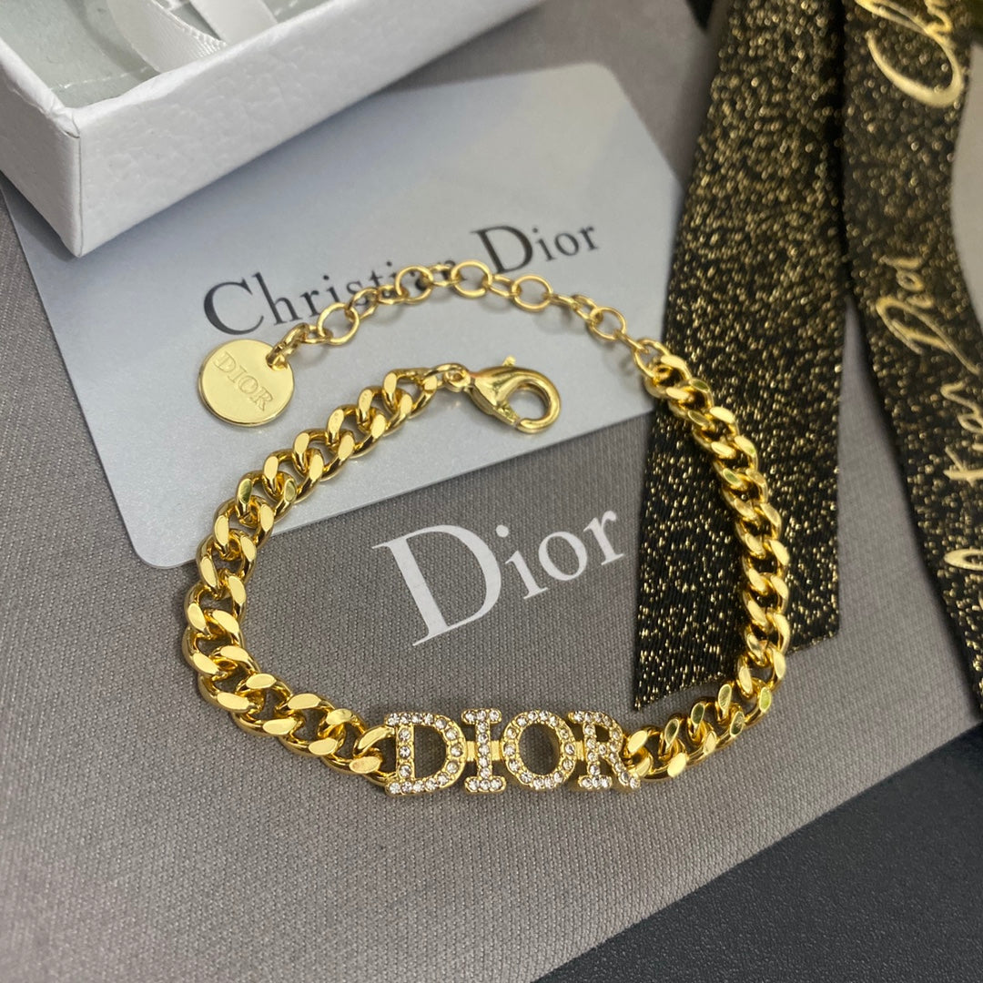 Dior Logo Letter Bracelet – Luxury Jewelry – product image 1