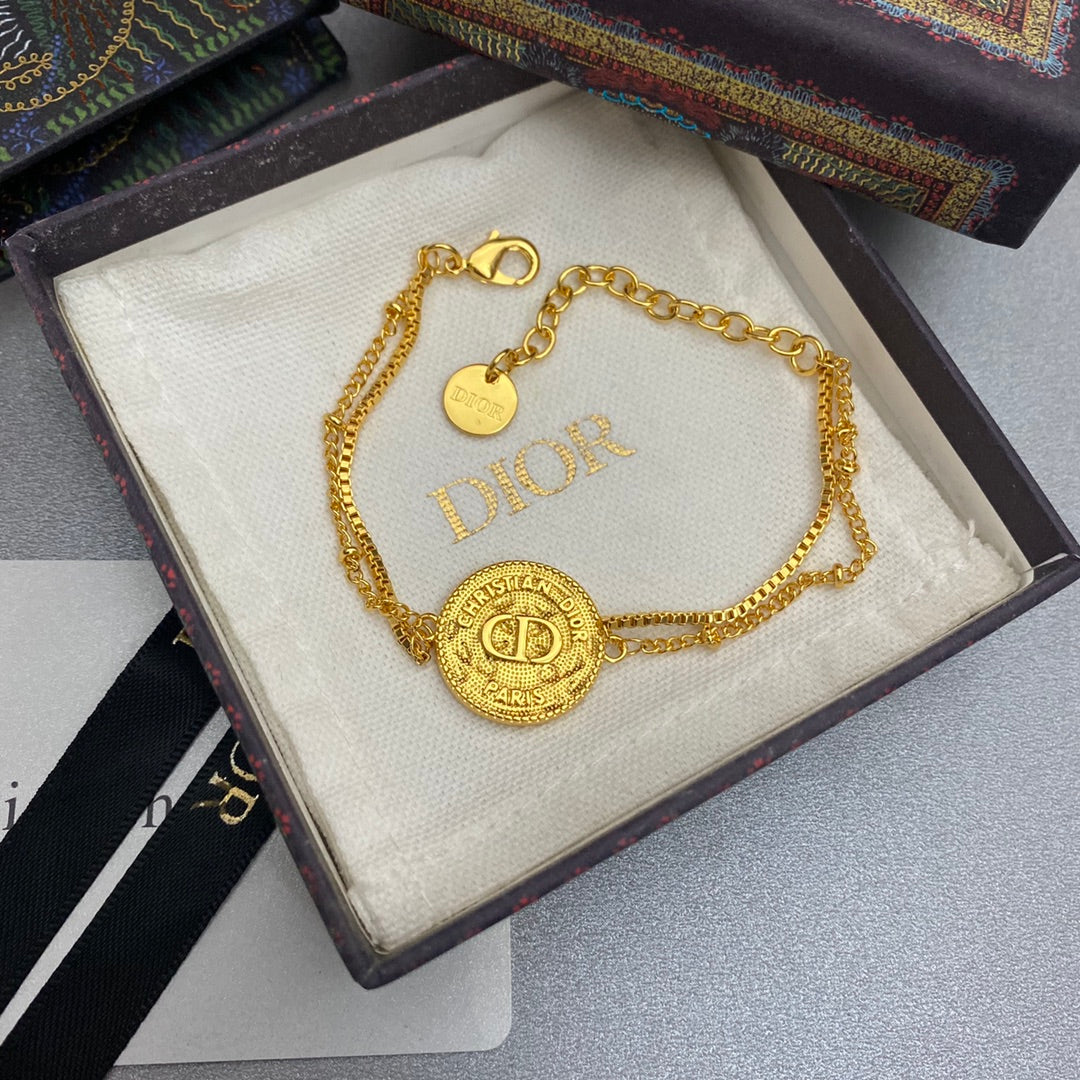 Dior Metal Pendant Bracelet – Luxury Jewelry – product image 1