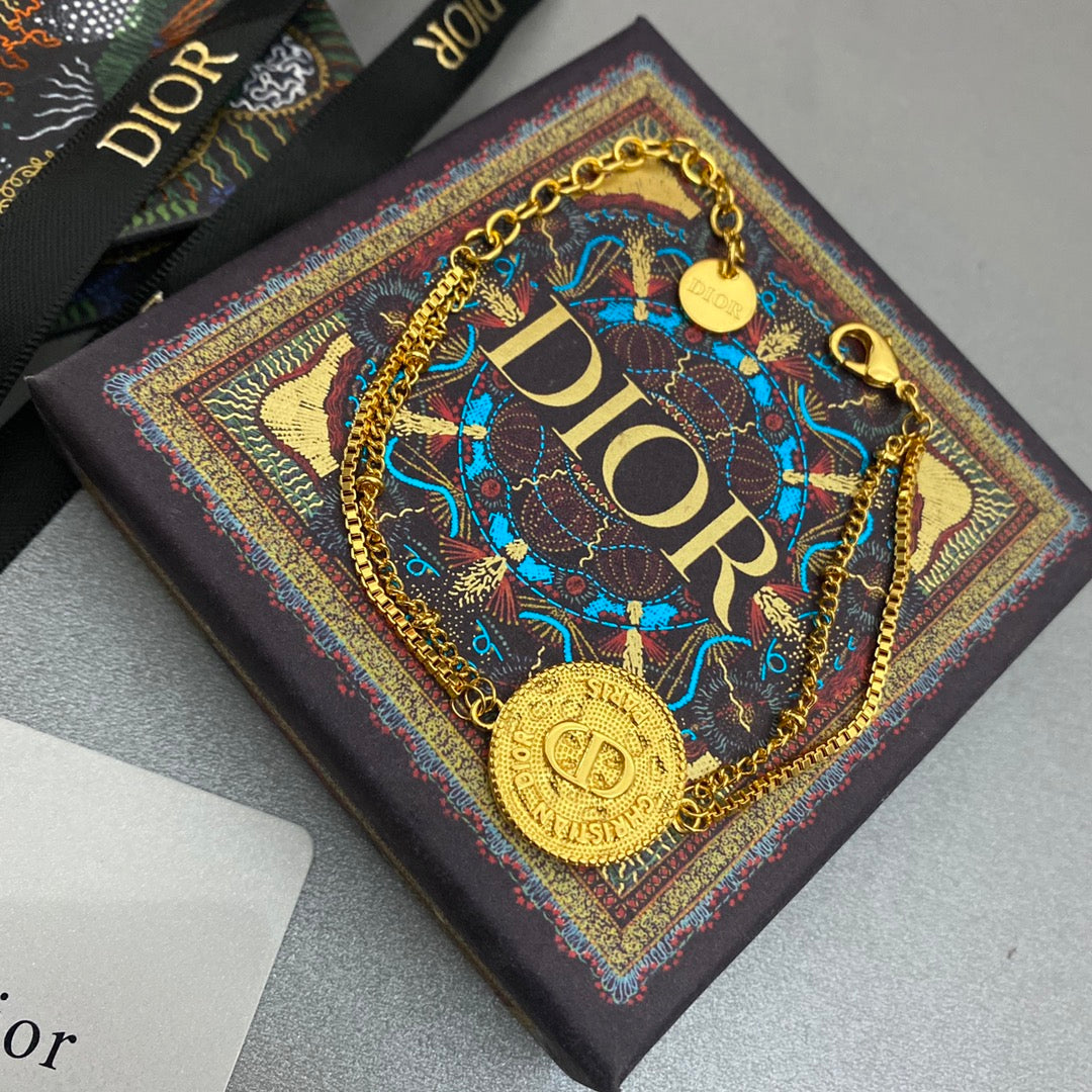 Dior Metal Pendant Bracelet – Luxury Jewelry – product image 3