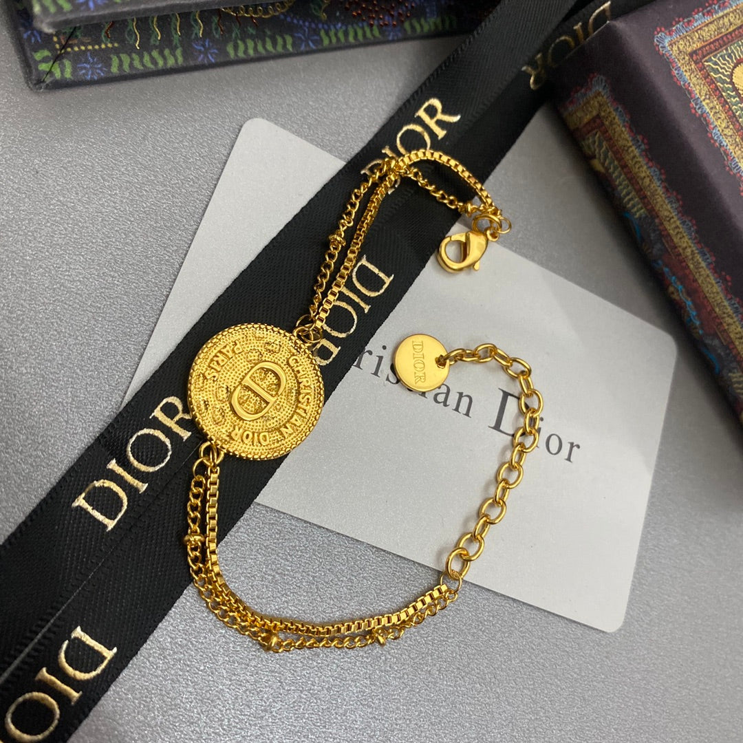 Dior Metal Pendant Bracelet – Luxury Jewelry – product image 5