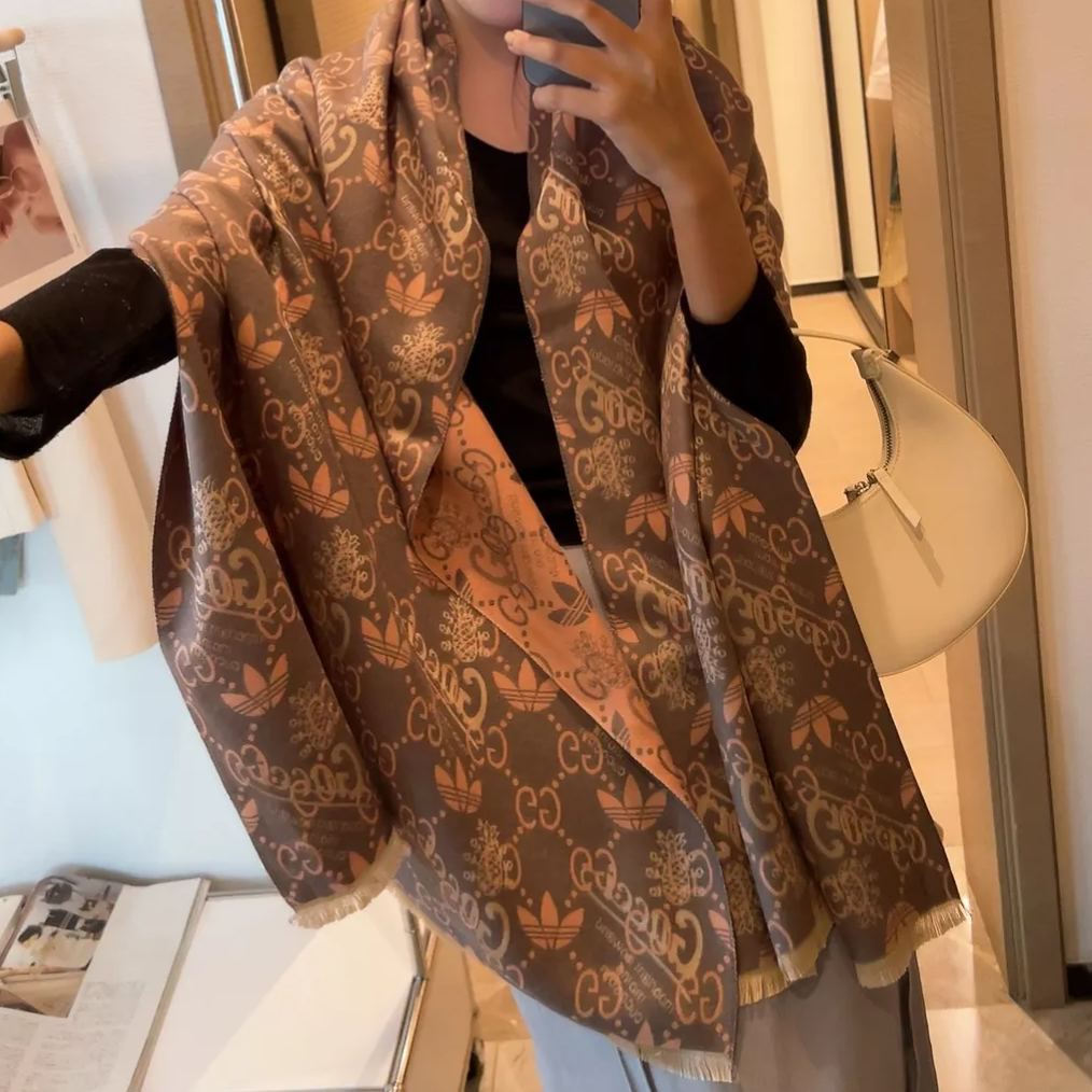 Dior Ophidia Reversible Cashmere Scarf Shawl for Women – product image 30