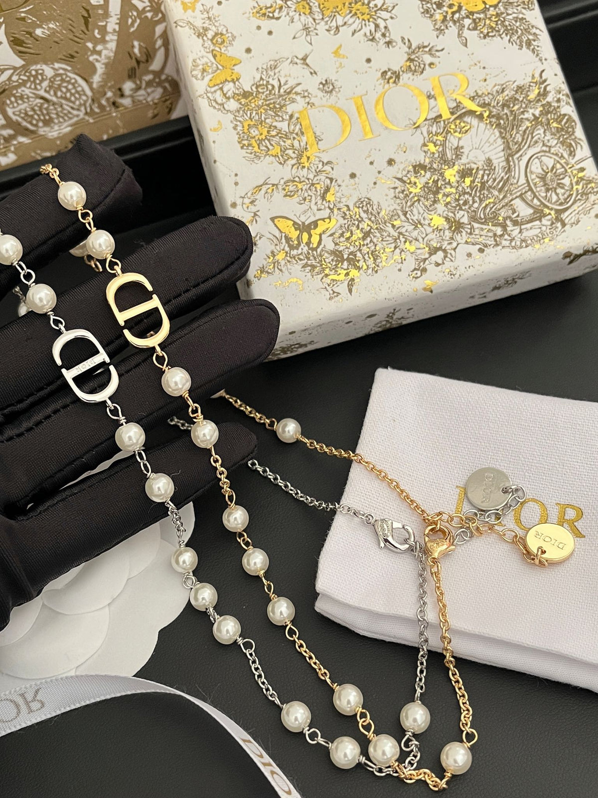 Dior Pearl Necklace – Luxury Designer Jewelry – product image 7