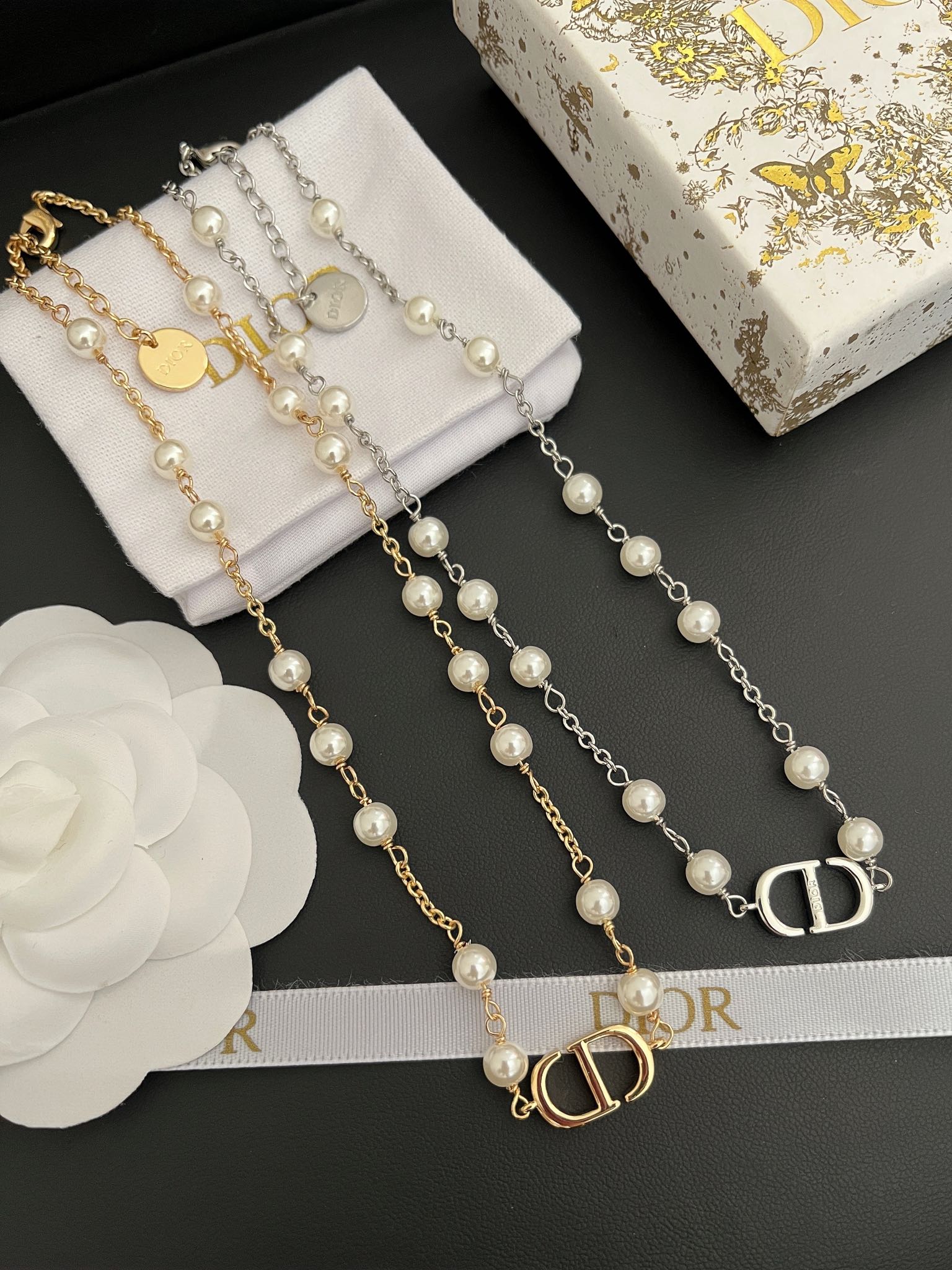 Dior Pearl Necklace – Luxury Designer Jewelry – product image 8