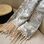 Dior Premium Woven Animal Print Retro Scarf for Women – product image 12