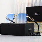 Dior Shield Rimless Metal Polarized Sunglasses for Unisex – product image 6