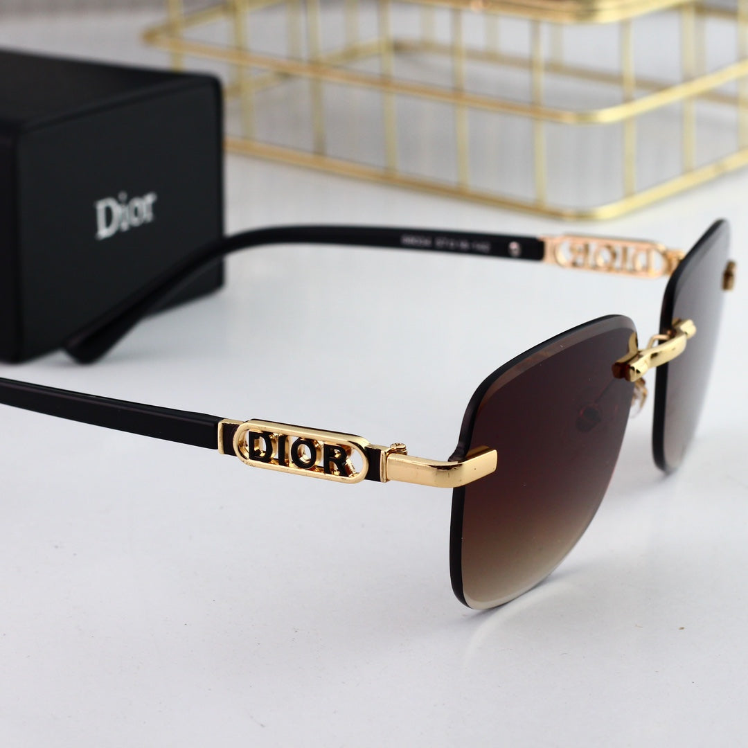 Dior Shield Rimless Metal Polarized Sunglasses for Unisex – product image 9