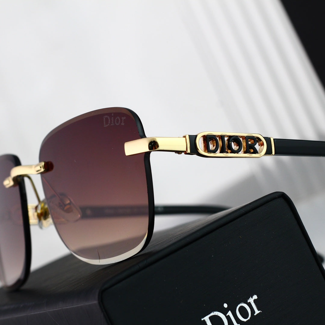 Dior Shield Rimless Metal Polarized Sunglasses for Unisex – product image 11