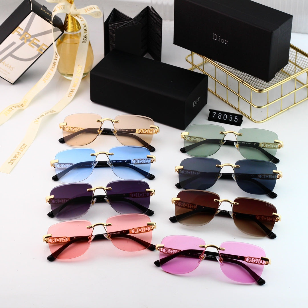 Dior Shield Rimless Metal Polarized Sunglasses for Unisex – product image 12