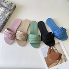 Dior Solid Color Velcro Slippers – slippers product image 11