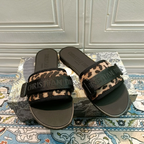 Dior Velcro Embossed Flat Slippers – slippers product image 2
