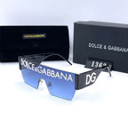 Dolce & Gabbana Shield Rimless Polarized Sunglasses for Unisex – product image 2