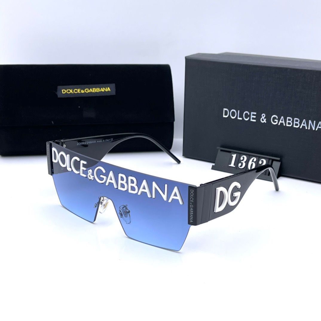Dolce & Gabbana Shield Rimless Polarized Sunglasses for Unisex – product image 2