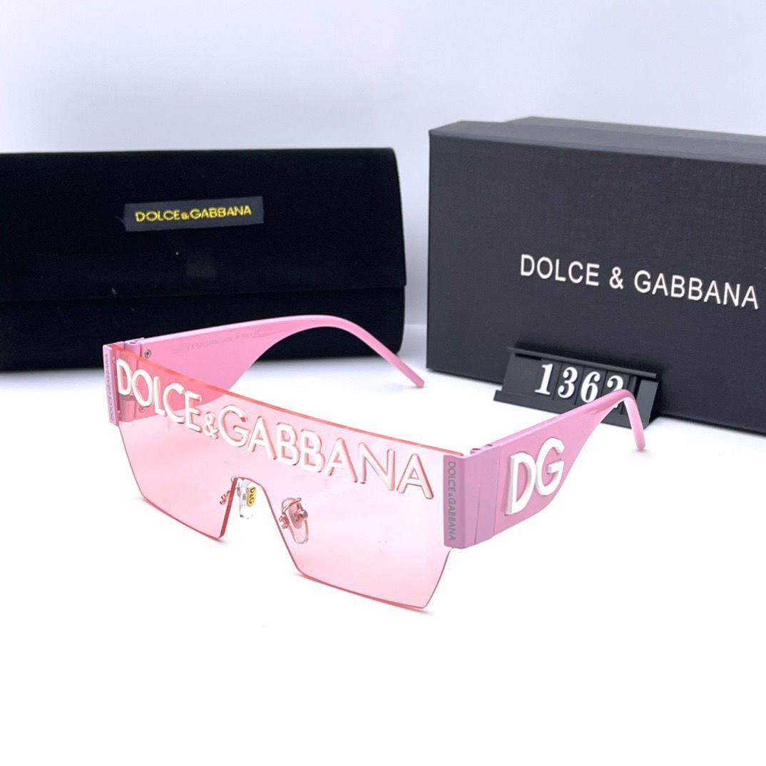 Dolce & Gabbana Shield Rimless Polarized Sunglasses for Unisex – product image 4