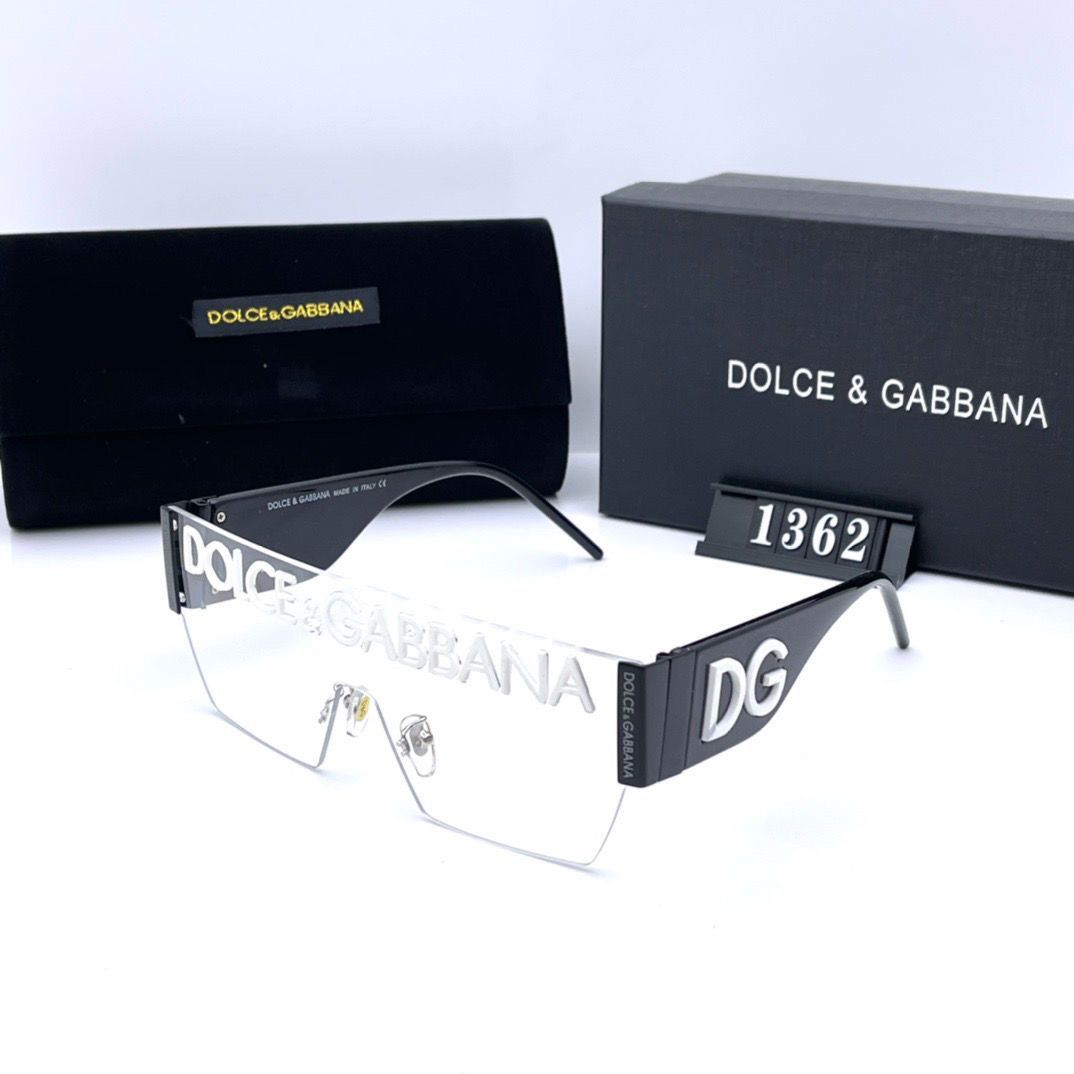 Dolce & Gabbana Shield Rimless Polarized Sunglasses for Unisex – product image 9