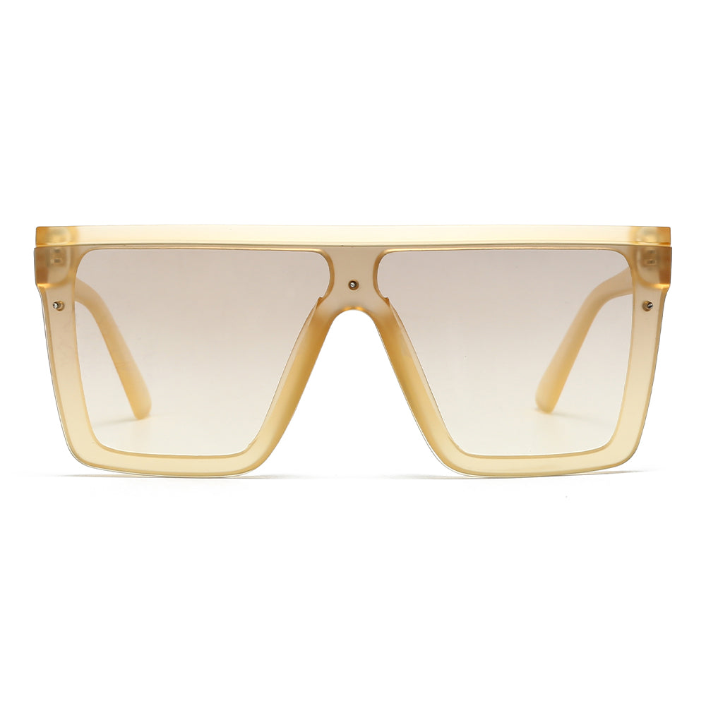 Dollger Black Rectangle Aviator Sunglasses for Unisex – product image 3