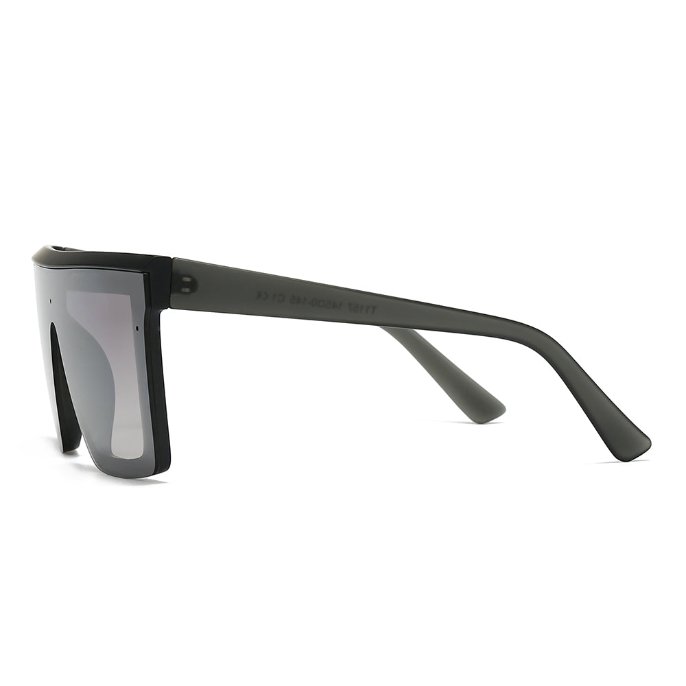 Dollger Black Rectangle Aviator Sunglasses for Unisex – product image 11