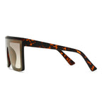 Dollger Black Rectangle Aviator Sunglasses for Unisex – product image 16