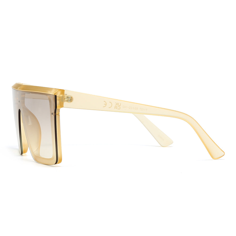 Dollger Black Rectangle Aviator Sunglasses for Unisex – product image 18