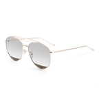 Dollger Polished Silver Aviator Sunglasses for Unisex – product image 11