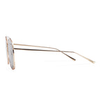 Dollger Polished Silver Aviator Sunglasses for Unisex – product image 12