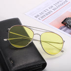 Dollger Polished Silver Aviator Sunglasses for Unisex – product image 15