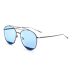 Dollger Polished Silver Aviator Sunglasses for Unisex – product image 18