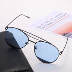 Dollger Polished Silver Aviator Sunglasses for Unisex – product image 20