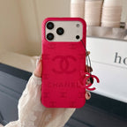 Luxury Chanel iPhone 18 Pro Case – Designer CC Quilted Phone Cover