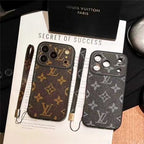 Louis Vuitton iPhone 17 Pro Max Case with Strap – Luxury Monogram Designer Cover