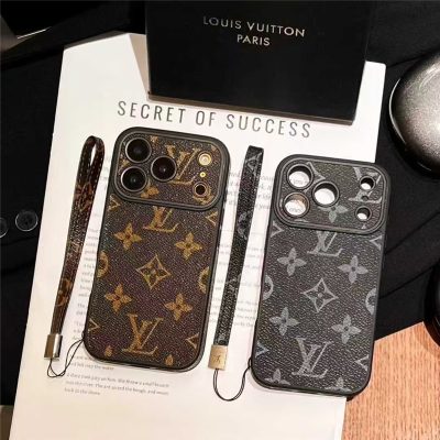Louis Vuitton iPhone 17 Pro Max Case with Strap – Luxury Monogram Designer Cover