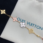 Fashion Monogram Flower Bracelet