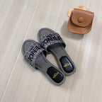 Fendi Canvas F Printed Flat Slippers – slippers product image 6