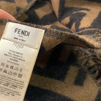 Fendi Cashmere 2-Color Classic FF Tassel Scarf for Women – product image 11