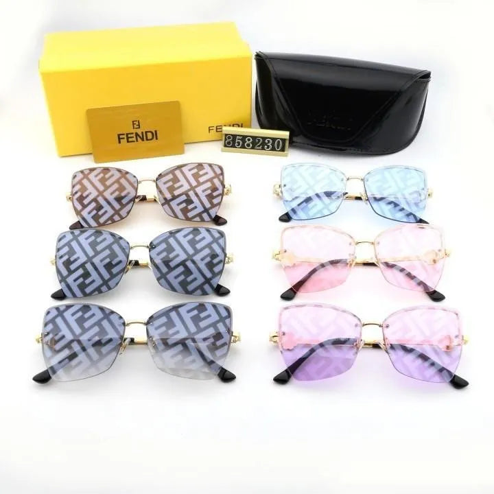 Fendi Cat-Eye Watermark Conjoined Lens Sunglasses for Unisex – product image 14