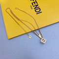 Fendi Double Chain Necklace – Luxury Designer Jewelry – product image 1