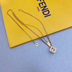 Fendi Double Chain Necklace – Luxury Designer Jewelry – product image 1