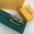 Fendi F Letter Circle Bracelet – Luxury Jewelry – product image 1