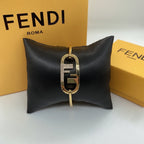 Fendi F Letter Circle Bracelet – Luxury Jewelry – product image 2
