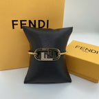 Fendi F Letter Circle Bracelet – Luxury Jewelry – product image 3