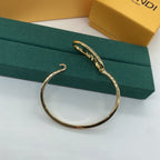 Fendi F Letter Circle Bracelet – Luxury Jewelry – product image 4