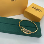 Fendi F Letter Circle Bracelet – Luxury Jewelry – product image 6