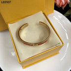 Fendi F Letter Crystal Cutout Bracelet – Luxury Jewelry – product image 11