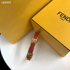 Fendi F Letter Crystal Cutout Bracelet – Luxury Jewelry – product image 13