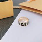 Fendi F Letter Ring – Luxury Designer Jewelry – product image 4
