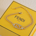 Fendi Interlocking F Crystal Bracelet – Luxury Jewelry – product image 2