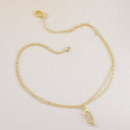 Fendi Interlocking F Crystal Necklace – Luxury Designer Jewelry – product image 3