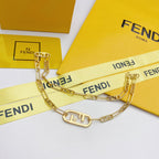 Fendi Oval Lock Necklace – Luxury Designer Jewelry – product image 6