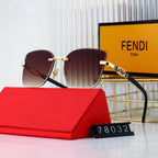 Fendi Oversized Metal Interlocking FF Polarized Sunglasses for Unisex – product image 2